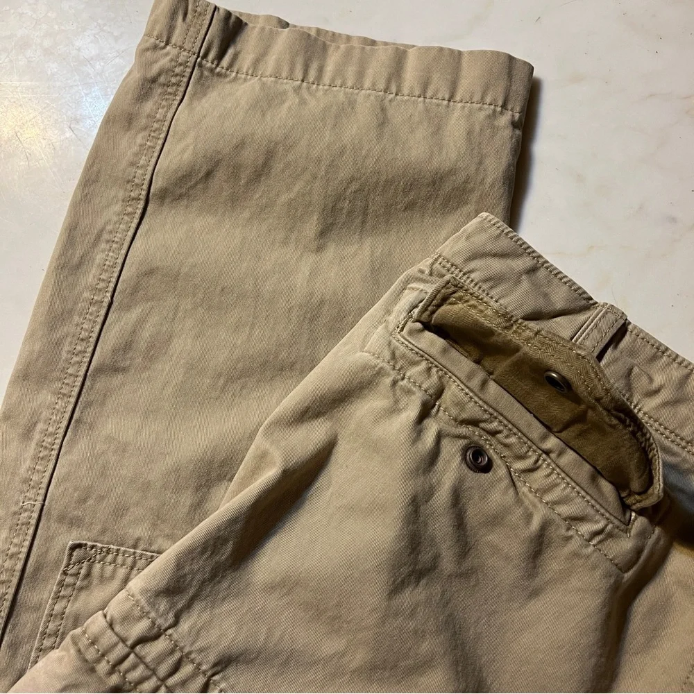 Eddie Bauer Cargo Pants Very Good Condition 100% Cotton Size 36x34 - Picture 4 of 16